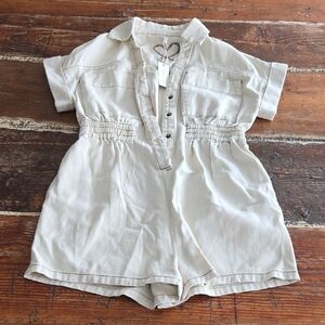 Kids Cream Romper